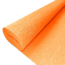 Papier Crépon Classique, Orange Clair C-707 - Cool School