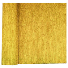 Papier Crépon Métallique, Doré 80/61 - Cool School