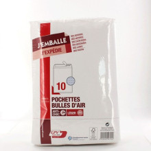 Paquet De 10 Pochettes Bulles D'Air GPV 170/265 mm