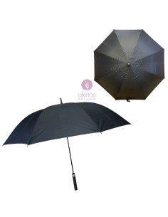 Parapluie Golf XXL Noir, Poignée Droite Anti-Dérapante - Oscar