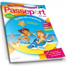 PASSEPORT - De la Petite à la Moyenne Section (3/4 ans) - Cahier de Vacances 2022