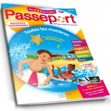 PASSEPORT - Du CE2 au CM1 (8/9 ans) - Cahier de Vacances 2022