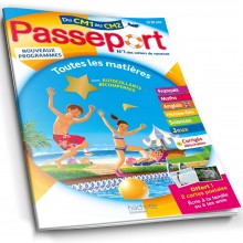 PASSEPORT - Du CM1 au CM2 (9/10 ans) - Cahier de Vacances 2022