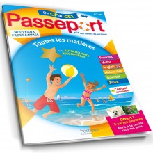 PASSEPORT - Du CP au CE1 (6/7 ans) - Cahier de Vacances 2022