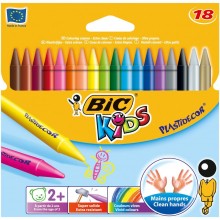 PASTEL BIC 18 KIDS PLASTIDECOR