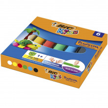 Pate à Modeler 6 Couleurs BIC® Kids Plasticine