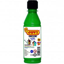 Peinture Decor Acrylique Multi-usages 250ml, Vert - Jovi
