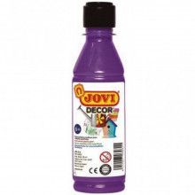 Peinture Decor Acrylique Multi-usages 250ml, Violet - Jovi