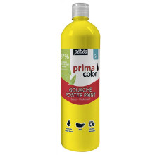 Peinture Gouache Enfant Primacolor 1L, Jaune Primaire - Pébéo