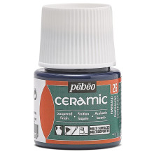 Peinture Pour Céramique Base Solvant, Emeraude 26 - Pébéo