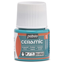 Peinture Pour Céramique Base Solvant, Turquoise 16 - Pébéo