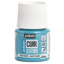 Peinture Sur Cuir Opaque Setacolor, Bleu Turquoise - Pébéo