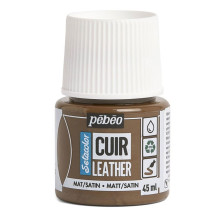 Peinture Sur Cuir Opaque Setacolor, Brun Expresso - Pébéo
