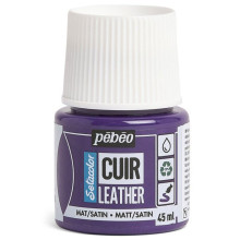 Peinture Sur Cuir Opaque Setacolor, Violet Aubergine - Pébéo