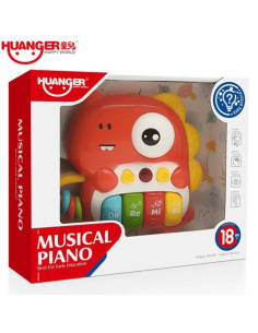 Piano Musical Bébé Dinosaure, Do Ré Mi Fa - Huanger