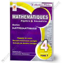 Pilote Mathématiques Algèbre Et Géométrie - Tome 1 - 4ème Mathématiques