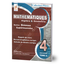 Pilote Mathématiques - Tome 2 - 4ème Sciences Exp.