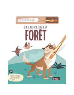 Pinceau Magique à L'eau - Libère Les Couleurs - Peinture La Forêt - Sassi