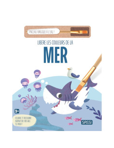 Pinceau Magique à L'eau - Libère Les Couleurs - Peinture La Mer - Sassi