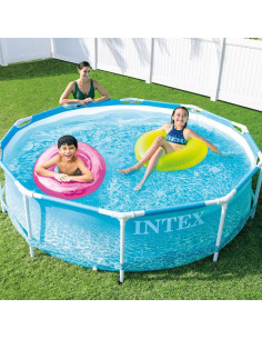 Piscine Intex Metal Frame Océan 3,05/0,76m avec Epurateur à Cartouche - Réf.28208NP