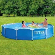 Piscine Intex Metal Frame™ 3.7m/0.76m avec Filtre