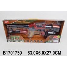 PISTOLET MUSICAL ET LUMINEUX DIY MULTI-FUNCTION
