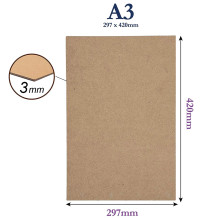 Planche à Dessin En Bois MDF A3