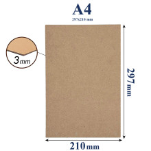 Planche à Dessin En Bois MDF A4