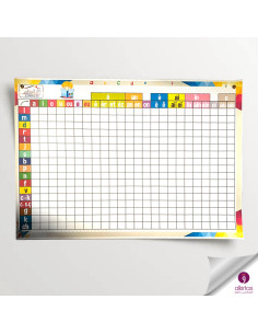 دار المعلم - Planche Tableau Des Sons GM