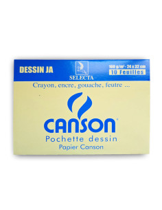Pochette de 10 Feuilles de Dessin - Selecta