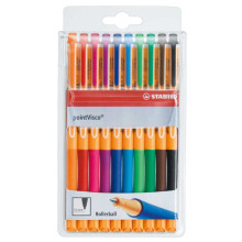Pochette De 10 Stylos Point-Visco - Stabilo