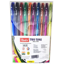 Pochette De 10 Stylos Two-Tone - Montex