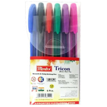 Pochette De 6 Stylos à Bille Tricon - Montex