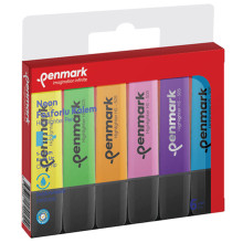 Pochette De 6 Surligneurs Fluo - Penmark