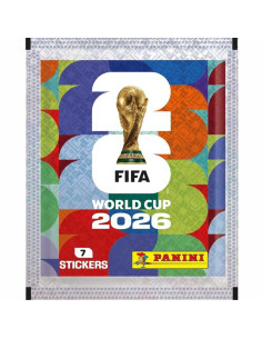 Pochette de 7 Stickers Panini FIFA World Cup 2026 Officiels