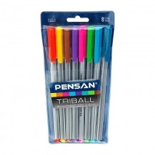 Pochette de 8 Stylos à Bille - Pensan