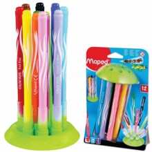 Pochette Feutres Jungle S-Blistre Multi-Couleurs 12pcs - Maped