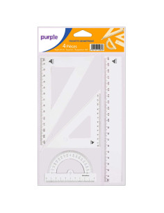 Pochette Géométrique 30 cm Essential - Purple