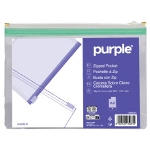 Pochettes À Zip A4 Purple