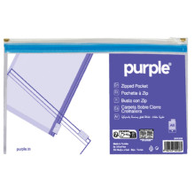 Pochettes à Zip A6 Purple