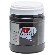 Pop Art Peinture Acrylique -Noir De Mars 13- PEBEO 700 ml
