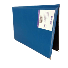Porte Certificat/Porte Diplôme avec Mousse Essential Purple