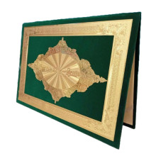 Porte Certificat Velour