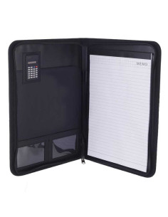 Porte-documents A4 avec Bloc-Notes et Calculatrice, Happy
