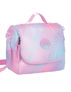 Porte Goûter Isothermique, Iris Rose - Marshmallow
