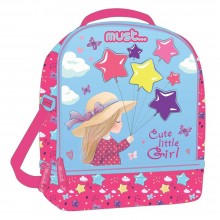 Porte Goûter Isothermique MUST Cute Little Girl 2 Pochettes - Réf.584719
