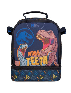 Porte Goûter Isothermique Must Team 2 Poches, Disney More Teeth