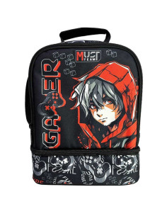 Porte Goûter Isothermique Must Team 2 Poches, Gamer - Réf.586242