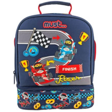 Porte Goûter Isothermique MUST Yummy Racing 2 Pochettes - Réf.585492