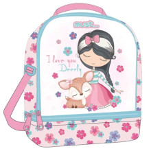 Porte Goûter Isothermique MUST Yummy Young Lady and The Deer 2 Pochettes - Réf.585767
